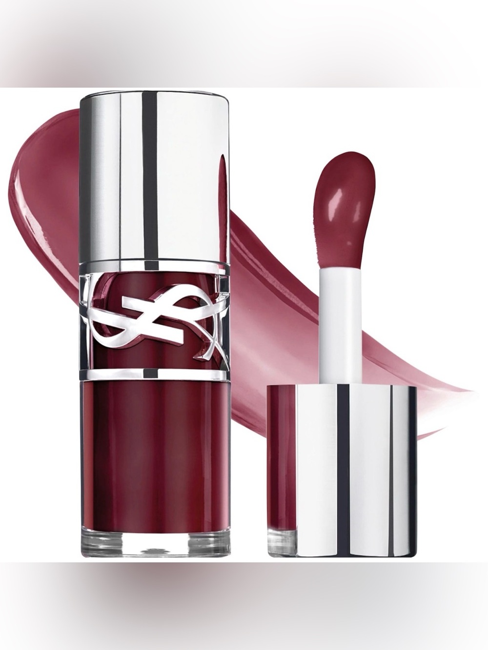 NIB YSL Loveshine Plumping Lip Oil Gloss - 8 (Purple Dream)